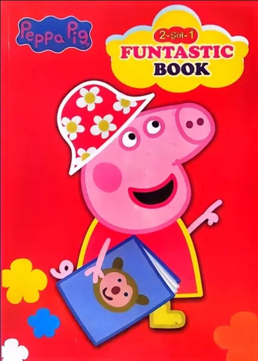 Peppa pig 2 in 1 Funtastic Book